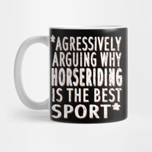 Horses gift idea girl sport riding western Mug